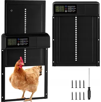 AUTOMATICKÁ DVÍŘKA DO KURNÍKU S PROGRAMOVATELNÝM ČASOVAČEM VODĚODOLNÉ