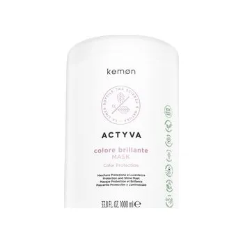 Vlasová regenerace Kemon Actyva Colore Brilliante Mask ochranná maska pro barvené vlasy 1000 ml