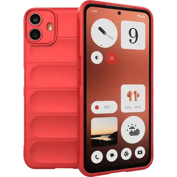 Pouzdro na mobilní telefon Techsuit Magic Shield Nothing CMF Phone 1 červený
