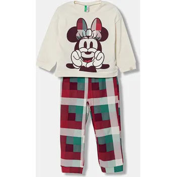 Chlapecké pyžamo Dětské bavlněné pyžamo United Colors of Benetton 2-pack 3P050P09N.G.Seasonal vícebarevná MLC, vel. 110