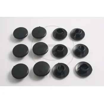 Šroub Krytky na hlavy šroubů M8 černá JMP Balení obsahuje 12 kusů