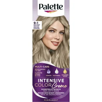 Barva na vlasy Palette Intensive Color Creme 9-1 ultra světlá chladná blond