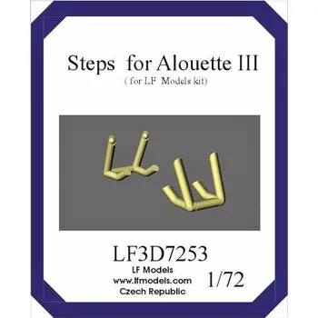 Plastikový model 1/72 Steps for Alouette III (LF)