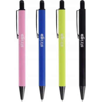 Propiska automatická modrá Strigo