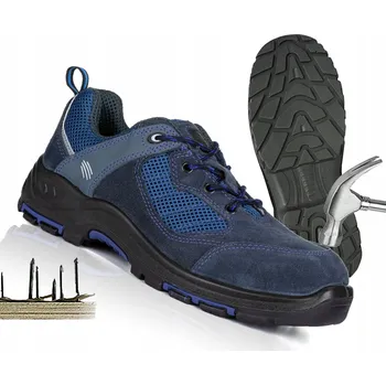 Pracovní obuv Pracovní polobotky TURNER S1P - modré - velikost 43