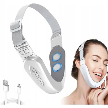 Masážní přístroj MASÁŽNÍ PŘÍSTROJ NA OBLIČEJ LIFTING V-TVAR BRADY ZPEVŇUJÍCÍ EMS TERAPIE