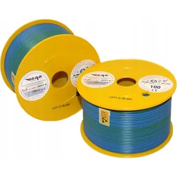 elektrický kabel Kabel LGY/H05V-K 1,50 mm2 100 m Modro-Zelený