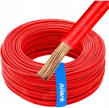 elektrický kabel Instalační kabel 10mm2 H07V-K LgY 1x10mm2 lanko třídy 5 červený 100m