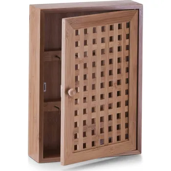 Železářství Skříňka na klíče Zeller 13876 bambusová 27x19 cm