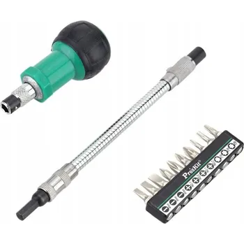 Šroubovák Sada šroubováků s bity Proskit, 12 dílů