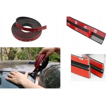 Lišta karosérie TĚSNĚNÍ NA ČELNÍ SKLO PODŠÍVKA DVEŘÍ PÁSKA SAMOLEPICÍ LIŠTA 2 M