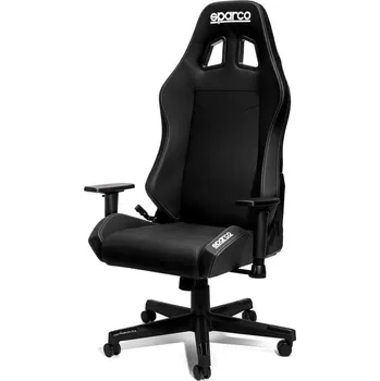 Sparco herní a kancelářská židle Coach Černá / Bílá