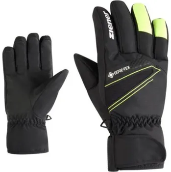 Rukavice ZIENER GUNAR-Z GTX glove man black.poison yellow, 8,5