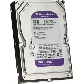 Interní pevný disk Pevný disk Western Digital Purple WD44PURZ 4TB SATA III 3,5"