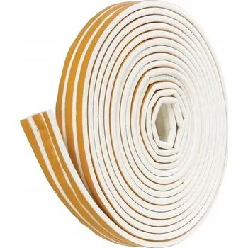 Těsnění do okna a dveří SCLEY samolepicí těsnění typ E bílé 2x3m