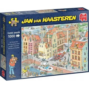 Puzzle Puzzle Jumbo 1000 dílků Jan van Haasteren - Chybějící dílek skládačky s 1000 dílky