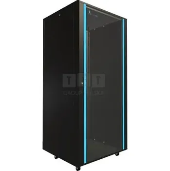 Rozvaděč EXTRALINK 37U 800x800 STOJANOVÝ RACKOVÝ ROZVADĚČ ČERNÝ (EX14435)