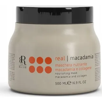 Vlasová regenerace Maska na vlasy vyživující a hydratační RR Line Macadamia 500 ml