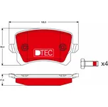 Sada brzdových destiček, kotoučová brzda LUCAS GDB1763DTE