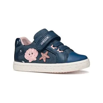 Dámské tenisky Geox Plátěnky B Gisli Girl B651MB 00954 C4BE8 S Tmavomodrá 24