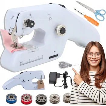 MINI RUČNÍ ŠICÍ STROJ PŘÍRUČNÍ AUTOMATICKÝ PŘENOSNÝ