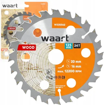 Pilový kotouč Kotouč na dřevo pro okružní pilu vidiový 125 x 20 mm, 24 zubů