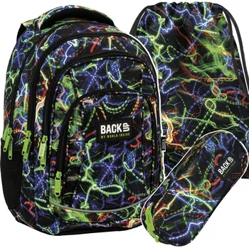 Školní batoh Vícekomorový Školní batoh Back Up, vícebarevný, 26 l