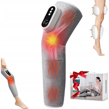 Masážní přístroj MASÁŽNÍ PŘÍSTROJ PROTLAKOVÝ NA NOHY LÝTKA PRO ÚLEVU OD BOLESTI LYMFODRENÁŽ SILNÝ