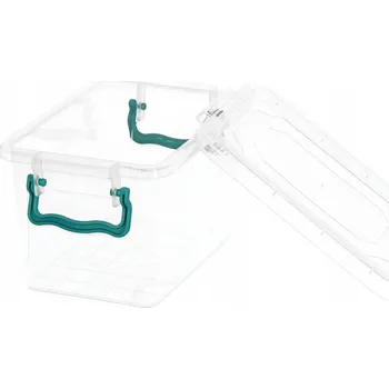 Dóza na potraviny Nádoba na potraviny 1L zelená s víkem, těsná a multifunkční