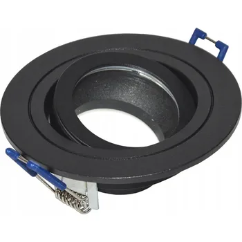 Stropní bodové Kulaté Stropní Svítidlo Bowi , černé, kulaté, pohyblivé, GU10, IP54