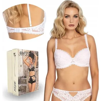 Podprsenka Róża push-up podprsenka bílá, velikost 75C