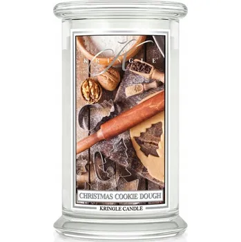 Svíčka Tradiční parafinová svíčka s vůní vánočního těsta na sušenky Kringle Candle 1 ks
