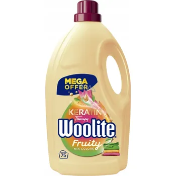 Prací prostředek Woolite Tekutý prací prostředek na barevné prádlo Fruity 4,5L 75 praní