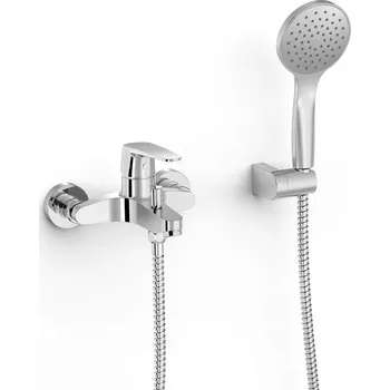 Vodovodní baterie TRES Vanová souprava FLAT chrom 22017001