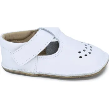 Capáčky Omaking Dětské kožené capáčky Lusti - White-27