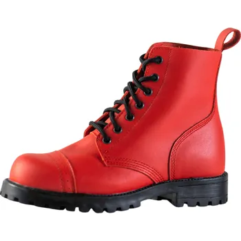Pánská zimní obuv Samelin Kotníkové boty 517 aka Aviator Boots - Red-36