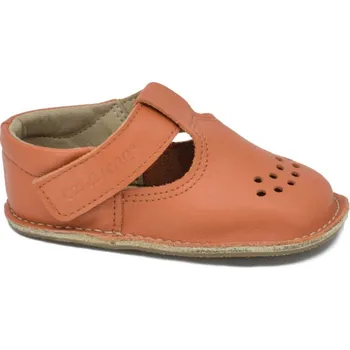 Capáčky Omaking Dětské kožené capáčky Lusti - Orange-21