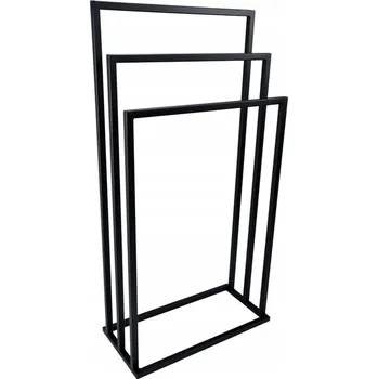 Držák na ručník Volně stojící tyč na šaty Versanis zlatá