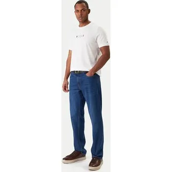 Pánské oblečení Tommy Hilfiger T-Shirt Brand Love MW0MW41453 Bílá Regular Fit XS