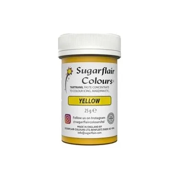 Potravinářské barvivo Barva gelová Sugarflair - Žlutá / YELLOW