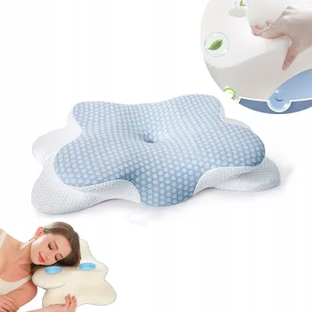 Polštář Ortopedický polštář PRO SPANÍ NA BOKU, BŘICHU I ZÁDECH, PAMĚŤOVÁ PĚNA