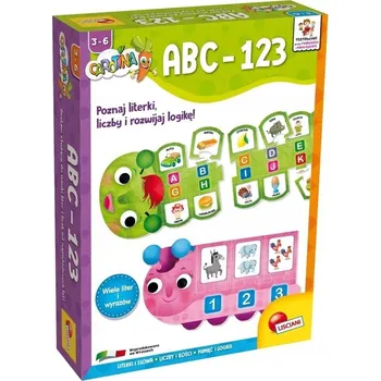 Dřevěná hračka HRAČKA PRO DĚTI CAROTINA - ABC-123 ČÍSLA K UČENÍ ROZVÍJEJÍCÍ