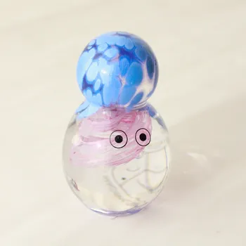 Studio Arhoj Skleněná figurka Crystal Blob Blue Head