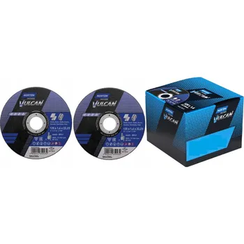 Řezný kotouč 100 KOTOUČŮ ŘEZNÝ KOTOUČ NA KOV 125X1,6 NORTON VULCAN 100 kusů KOTOUČE