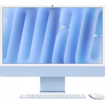 Stolní počítač Počítač Apple iMac 24" Retina M4 10jádrový procesor, 16 GB RAM, 256 GB SSD, 10jádrová GPU, macOS, modrý