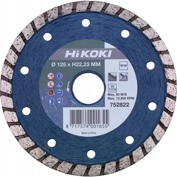 Řezný kotouč Diamantový kotouč Hitachi 752822 125 x 22,2 mm