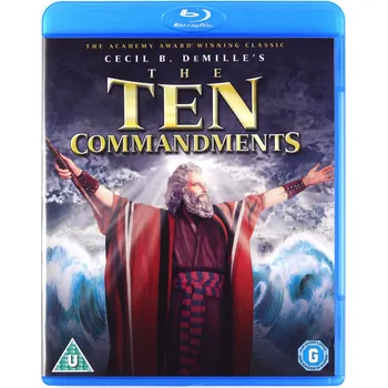 Blu-ray film The Ten Commandments (Dziesięcioro Przykazań) Blu-ray disk
