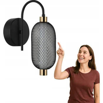 Nástěnné svítidlo Nástěnné svítidlo Italux černé, integrovaný LED zdroj 6 W