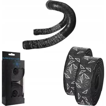 grip OMOTÁVKA NA ŘIDÍTKA KOLA EVA Super Sticky Kush černo-bílá