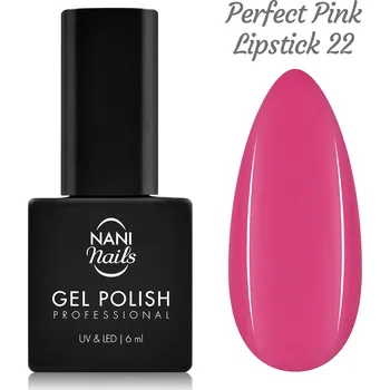 Lak na nehty NANI gel lak 6 ml - Perfect Pink Lipstick